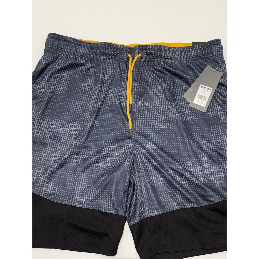 AND1 Men's Fashion Short Ebony Size 2XL NWT